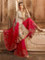 Beige And Pink Pakistani Gharara Suit