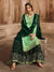 Green Dual Tone Pakistani Gharara Suit