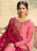 Embroidered Gharara Suit