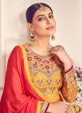 Indian Suits - Yellow Pakistani Palazzo Suit In usa