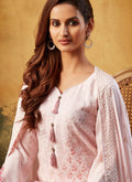 Baby Pink Palazzo Suit In usa uk canada