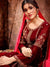 Red Over All Traditional Pakistani Pant Suit