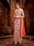 Light Pink And Peach Traditional Pakistani Pant Suit