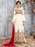 Off White Designer Pakistani Pant Suit