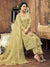 Light Green Pearl Embellished Pakistani Pant Suit