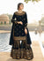 Black Ethic Pakistani Gharara Suit 