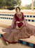 Maroon Ethic Pakistani Gharara Suit