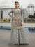 Grey Multi Pakistani Style Gharara Online