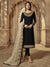 Black Golden Party Wear Lehenga Suit 