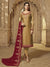 Red And Golden Party Wear Lehenga Suit