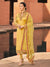 Yellow Traditional Multi Churidar Suit