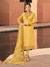 Yellow Traditional Multi Churidar Suit