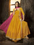 Yellow And Pink Pakistani Palazzo Suit