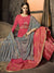 Pink And Grey Pakistani Palazzo Suit