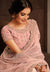 Baby Pink Embroidered Saree In usa uk canada