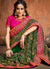 Green And Pink Saree In usa