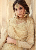 Cream Sharara Suit In usa