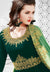 Green Dual Tone Anarkali Suit