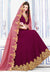 Pink Dual Tone Anarkali Suit