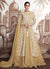 Yellow Jacket Style Anarkali Suit