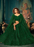 Dark Green Lehenga Choli In usa uk canada