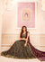 Wine Golden Lehenga Choli In usa