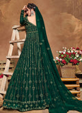 Dark Green Anarkali Suit In usa uk canada