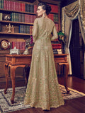 Lemon Green Designer Bridal Anarkali Suit