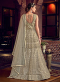 Silver Anarkali Suit In usa uk canada