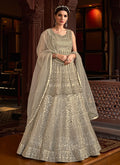 Silver Anarkali Suit In usa uk canada