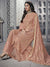 Peach Ethnic Embroidered Pakistani Palazzo Suit