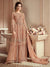 Peach Pakistani Palazzo Suit Online