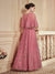 Pink Hues Designer Anarkali Gown Online