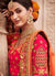 Indian Clothes - Red Golden Zari Designer Lehenga Choli