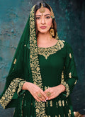 Dark Green Anarkali Suit