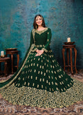 Dark Green Anarkali Suit In usa uk canada