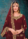 Bridal Red Anarkali Suit