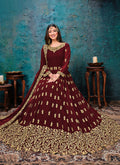 Bridal Red Anarkali Suit In usa uk canada