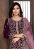 Wine Anarkali Suit In usa