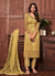 Yellow Golden Designer Salwar Kameez