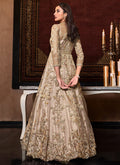 Golden Anarkali Suit In usa uk