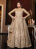 Golden Anarkali Suit In usa uk canada