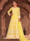 Yellow Anarkali Suit