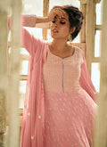 Light Pink Anarkali Suit