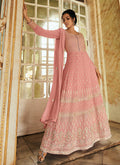 Light Pink Anarkali Suit In usa