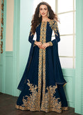 Navy Blue Anarkali Suit 