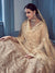 Beige Bling Chikankari Embroidered Anarkali Suit