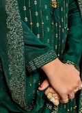 Indian Dresses - Green Pakistani Palazzo Suit In usa uk canada